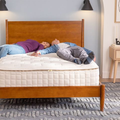 Natural mattress made with organic materials